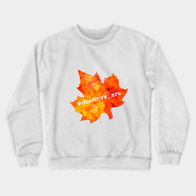 Art by Ocennyy Crewneck Sweatshirt by Ocennyy